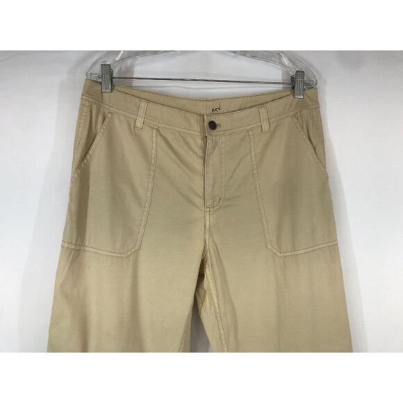 PENDLETON - WOMEN'S 10 - BEIGE COTTON BLEND CASUAL CHINO PANTS - Picture 2 of 9